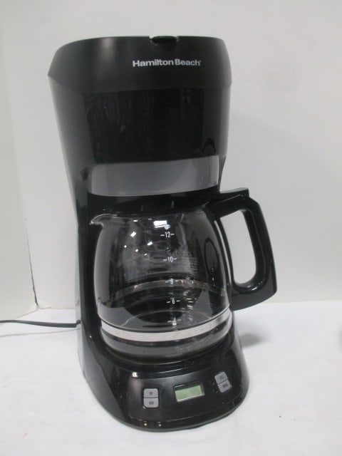 Hamilton Beach 12 Cup Coffee Maker & Black Kettle - 6