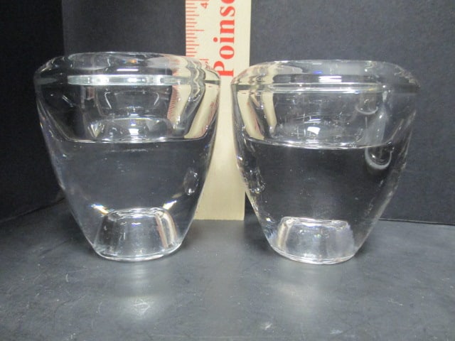 Fan Shaped Appetizer Plates (4), Silverplate Butter Cloches, - 7