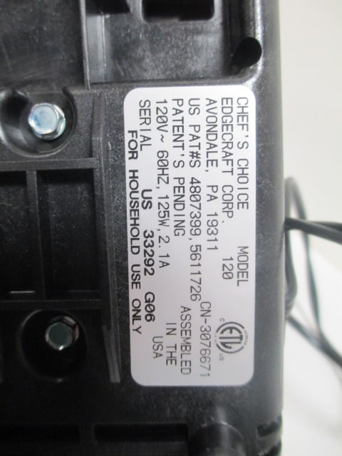 EKS Electronic Food Scale, Chef's Choice Knife Sharpener, & - 7