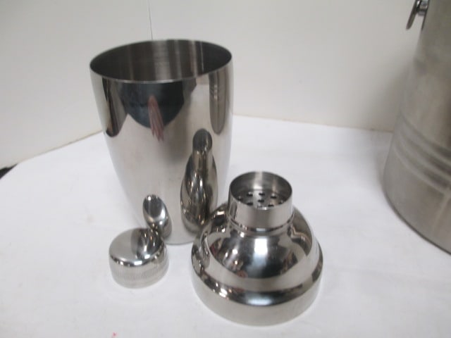 Endurance Stainless Steel Ice Bucket & Stainless Steel Jigger - 3