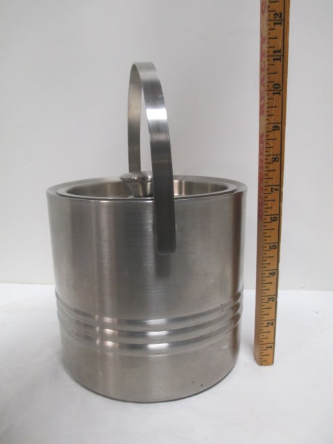 Endurance Stainless Steel Ice Bucket & Stainless Steel Jigger - 5