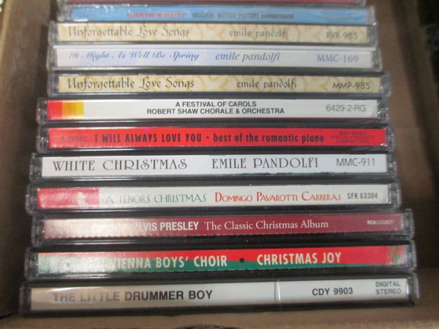 Music CD's-Elvis, Christmas, Classical - 2