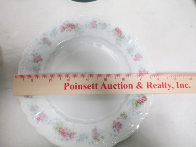 Metal Roses, German Plate & Bowl, Casserole Dish, etc. - 10