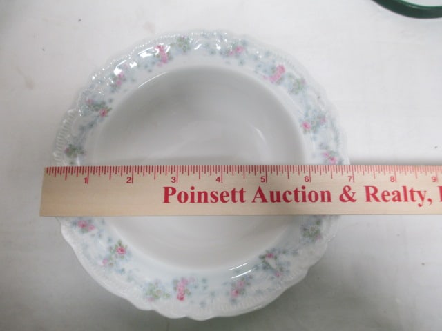 Metal Roses, German Plate & Bowl, Casserole Dish, etc. - 11