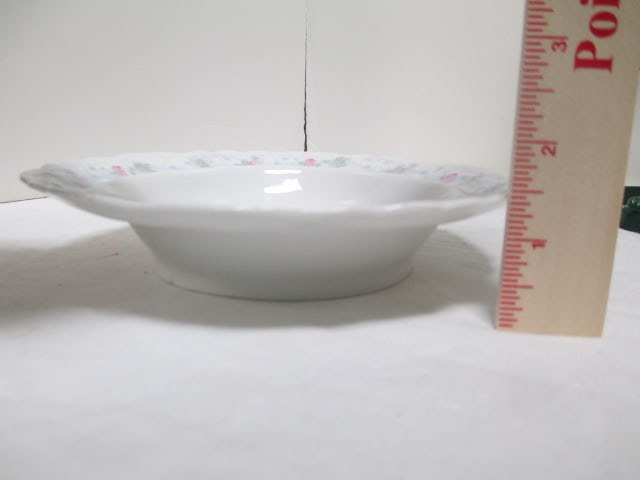 Metal Roses, German Plate & Bowl, Casserole Dish, etc. - 12