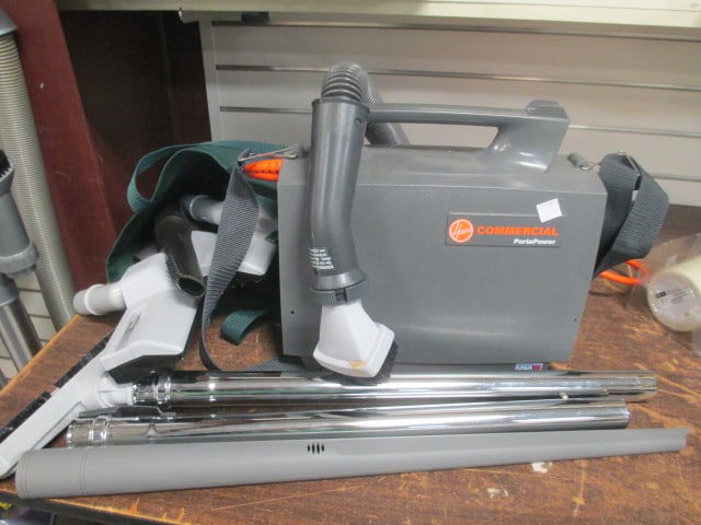 Hoover Commercial Porta Power Vaccuum w/Attachments (1 of 4)