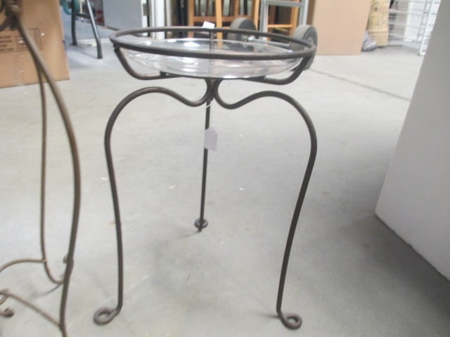 2 Metal Plant Stands - 4