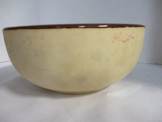 Vintage Watt Stoneware Pottery Bowl - Marked "73" - 2