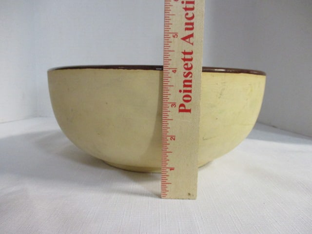 Vintage Watt Stoneware Pottery Bowl - Marked "73" - 5