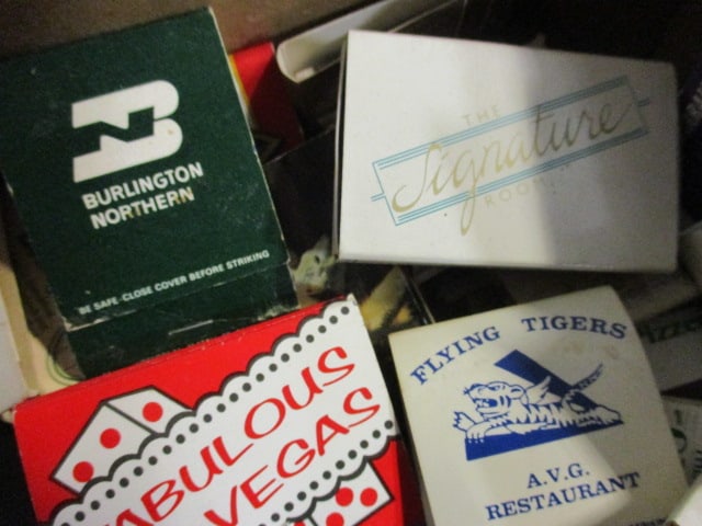 Lot of Vintage Matchbooks - Camel Cigarettes, Rambler, Poinsett Club, etc. - 2