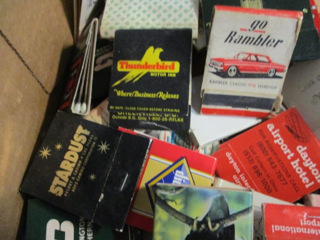 Lot of Vintage Matchbooks - Camel Cigarettes, Rambler, Poinsett Club, etc. - 4