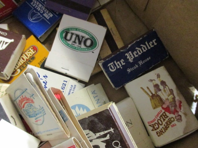 Lot of Vintage Matchbooks - Camel Cigarettes, Rambler, Poinsett Club, etc. - 7