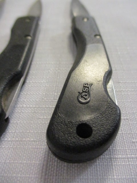 4 Case XX Mini Blackhorn Folding Pocket Knives - 2