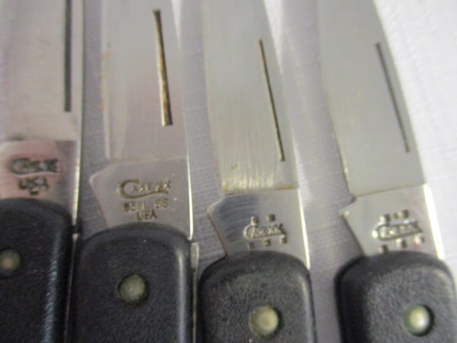 4 Case XX Mini Blackhorn Folding Pocket Knives - 5