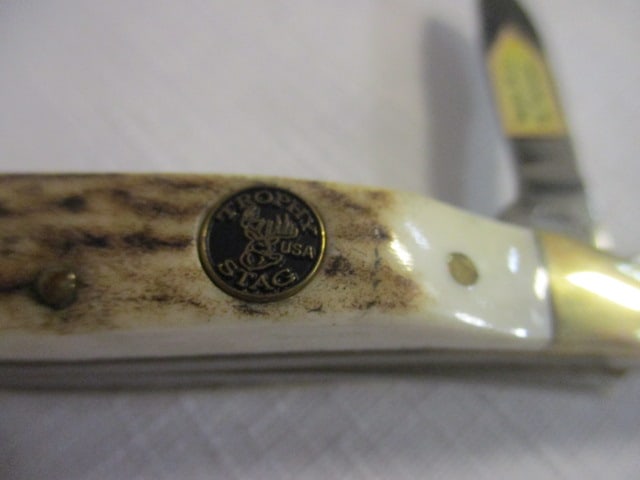 Frost Cutlery Steel Warrior "Muskrat" Pocket Knife in Original Box and - 3