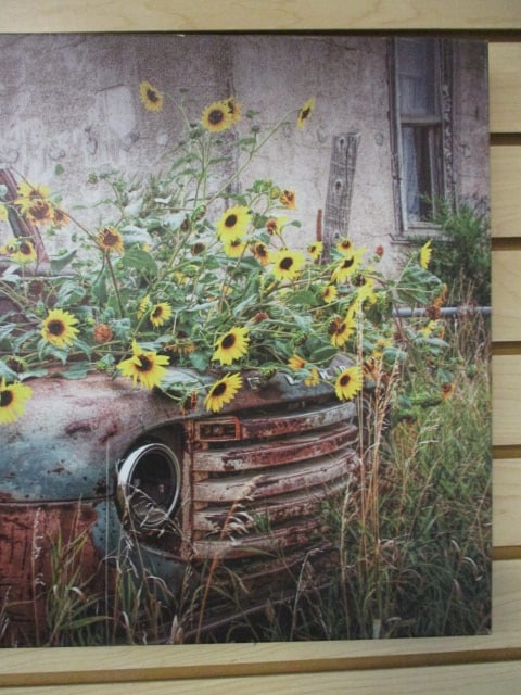 Print on Canvass of Vintage Truck from an Original Randall Nyhof Photograph - 4