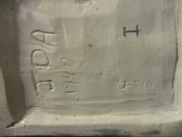 Vintage 1940 Studio Art Ceramic Pottery Tea Pot - 2