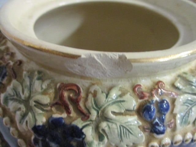 Vintage 1950s German Gertz Pottery Biscuit/Cookie Jar - 12