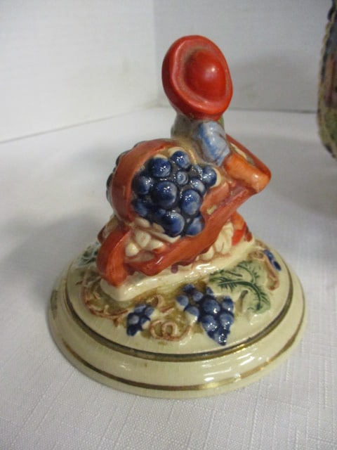 Vintage 1950s German Gertz Pottery Biscuit/Cookie Jar - 5