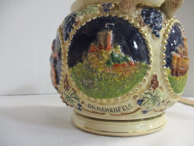 Vintage 1950s German Gertz Pottery Biscuit/Cookie Jar - 8