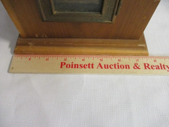 Antique USPS Post Office Mail Door Wood Bank - 10