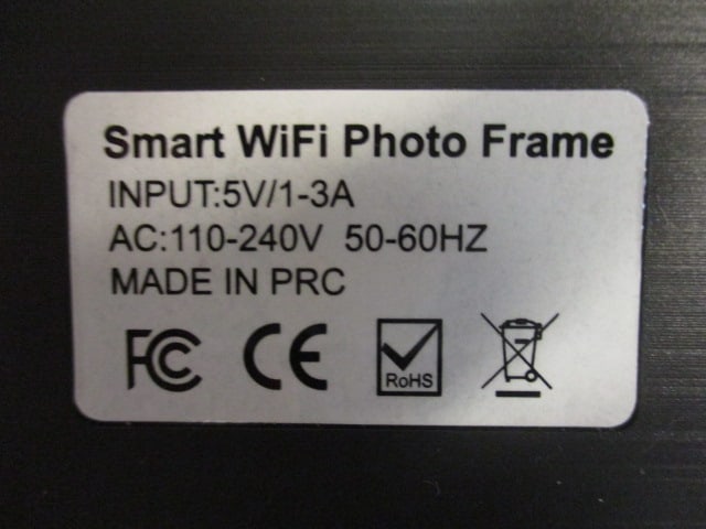 Smart WiFi Rechargeable Photo Frame - 4