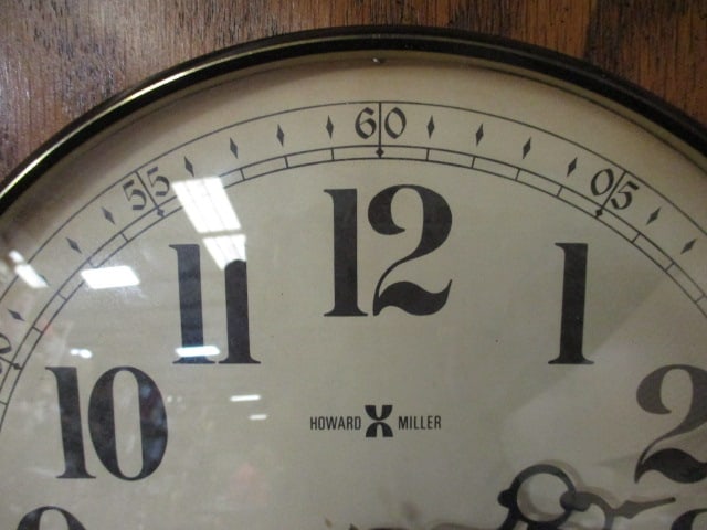 Howard Miller Wood Frame Quartz Wall Clock - 2