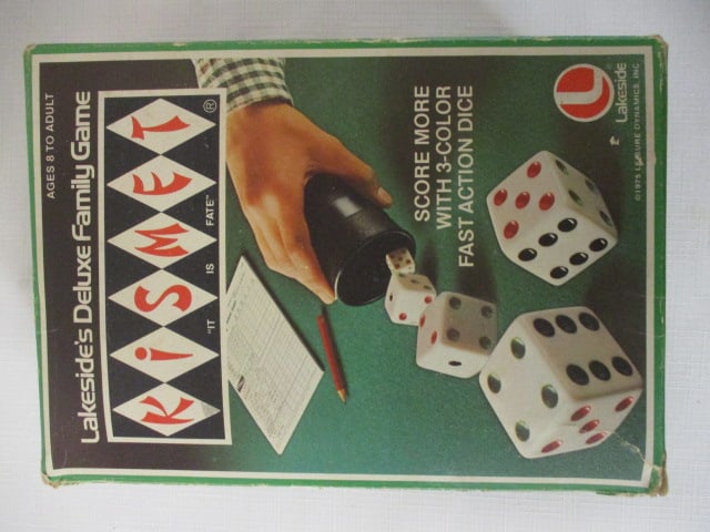 Vintage Kismet Lakeside's Deluxe Family Game: .