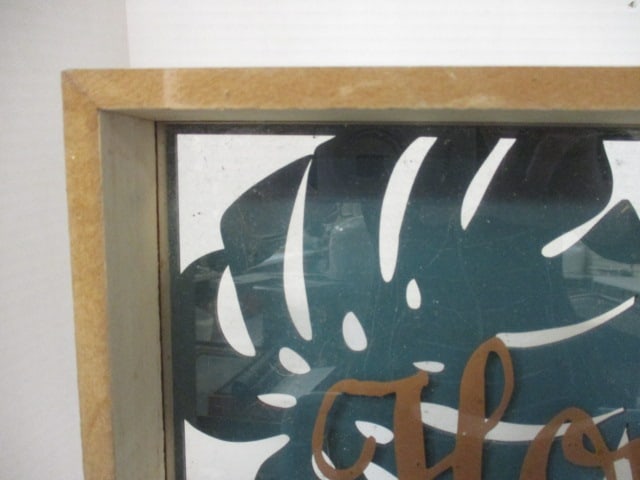 Decorative Wood "Home is Wherever I am with You" Tray - 4