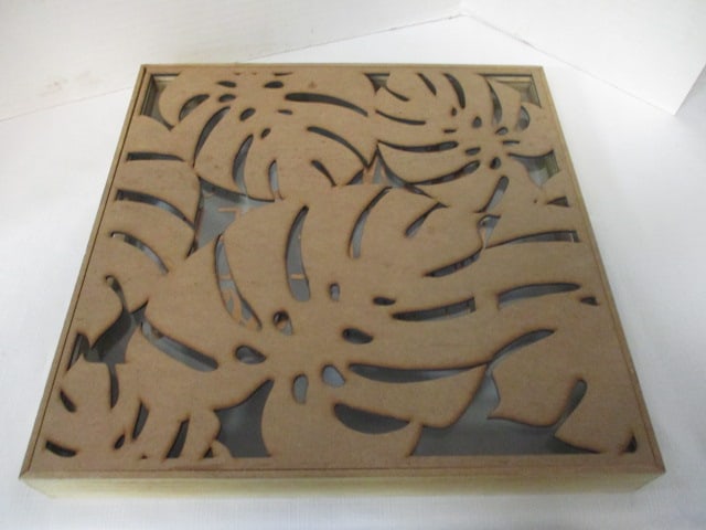 Decorative Wood "Home is Wherever I am with You" Tray - 7