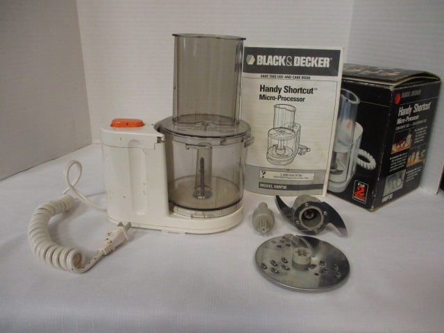 Black & Decker Hand Shortcut Micro-Processor in Original Box - 5