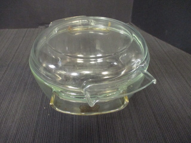 Lot of Vintage Clear Glass Bowls, Casseroles, and Extra Lids - 11