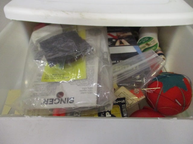 Vintage Sewing Lot - Wood Spool Thread in Mason Jars, Thread Rack in - 3