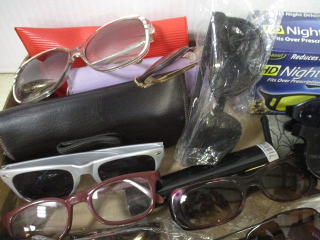 Lot of Sunglasses, Night Vision Glasses, and Readers - 4