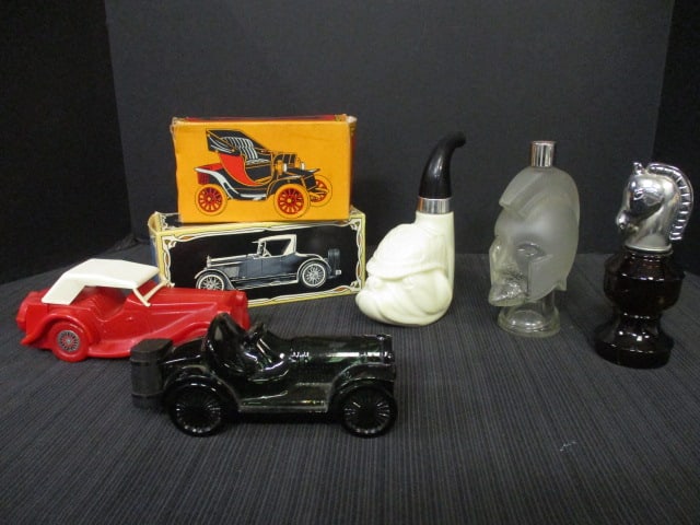 Lot of Vintage Avon Aftershave Containers - Cars, Horse, Pipe, Viking, etc. (1 of 14)
