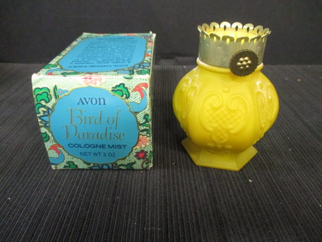 Lot of Vintage Avon Perfume, Candle Holders, Soap Dish with Soap, and - 4