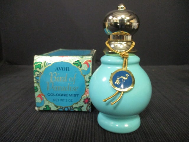 Lot of Vintage Avon Perfume, Candle Holders, Soap Dish with Soap, and - 6