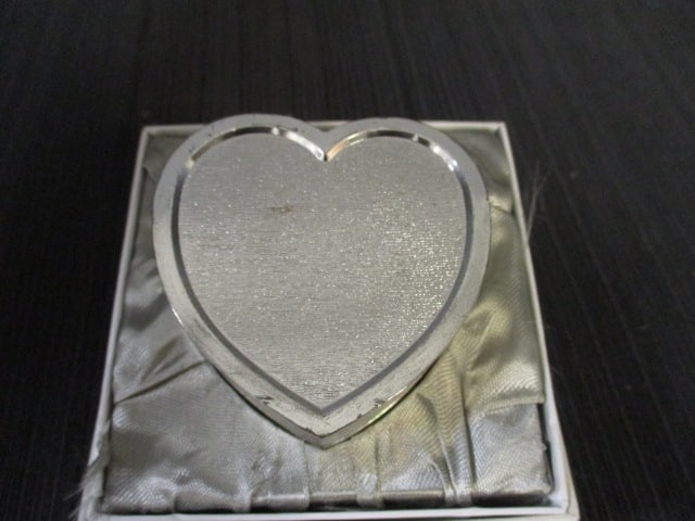 Vintage Beaded Evening Bag, Silverplated Heart Trinket Box, and Silverplated - 8