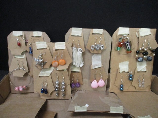 Lot of Handmade Earrings - 10