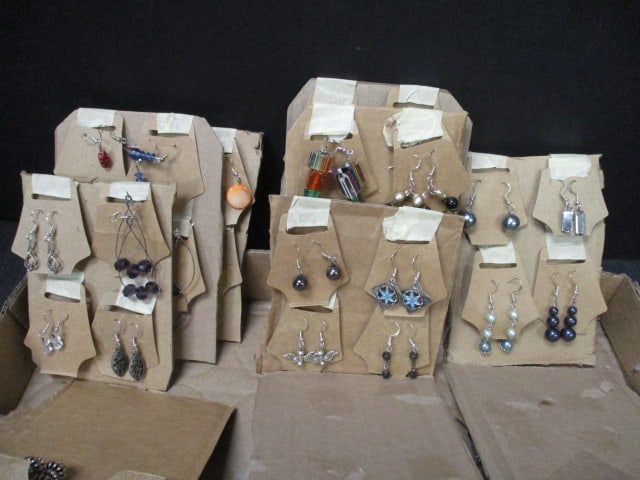 Lot of Handmade Earrings - 9