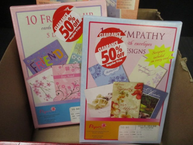 Lot of Vintage and New Greeting Cards - Valentine's Day, Get Well, etc. - 10