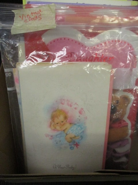 Lot of Vintage and New Greeting Cards - Valentine's Day, Get Well, etc. - 2