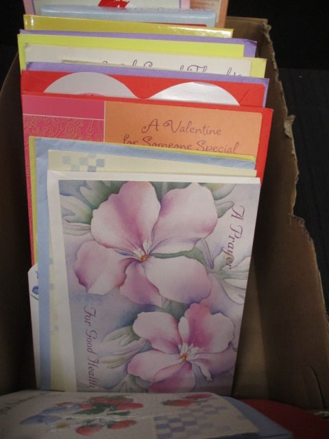 Lot of Vintage and New Greeting Cards - Valentine's Day, Get Well, etc. - 3