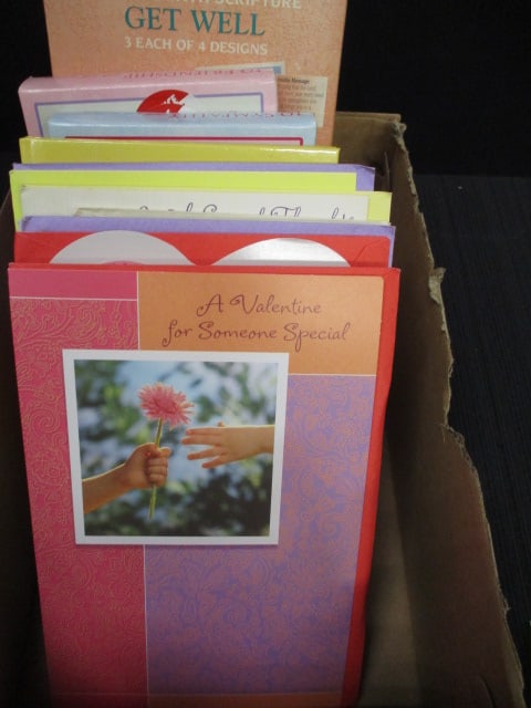 Lot of Vintage and New Greeting Cards - Valentine's Day, Get Well, etc. - 4