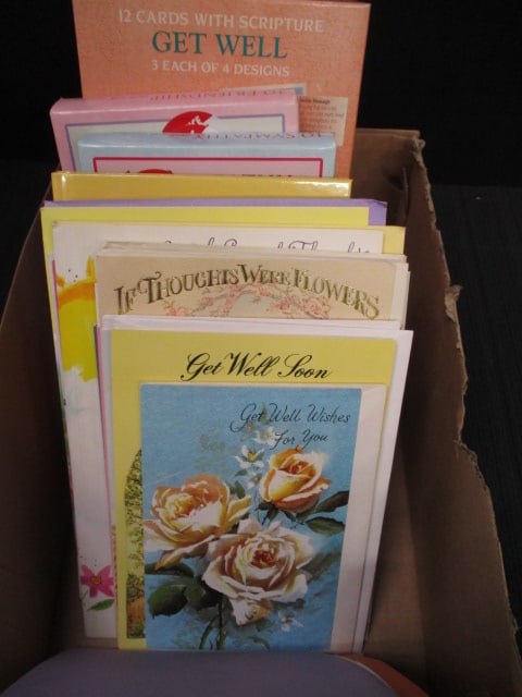 Lot of Vintage and New Greeting Cards - Valentine's Day, Get Well, etc. - 6