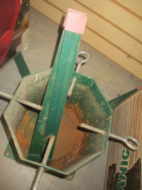 Vintage Metal Christmas Tree Stand - 2
