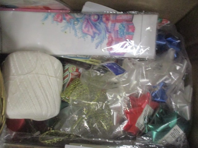 Christmas Lot - Ribbons, Bows, Cards, Crafts, Decorations, etc. - 2