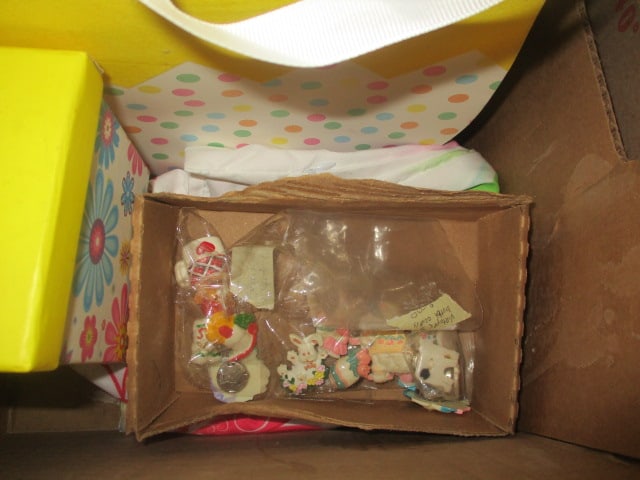 Lot of Gift Bags, Boxes, and Decorations - Easter, Valentine's Day, - 2