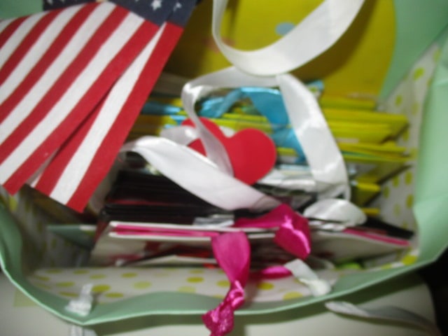 Lot of Gift Bags, Boxes, and Decorations - Easter, Valentine's Day, - 4