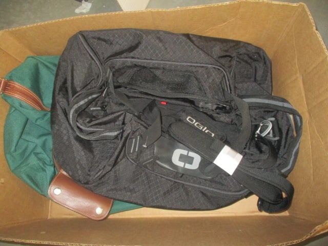 Vintage Ralph Lauren Polo Green Canvass Duffle Bag and New Old Stock OGIO: Team Fitness Duffle Bag (original price - $69 per consigner)